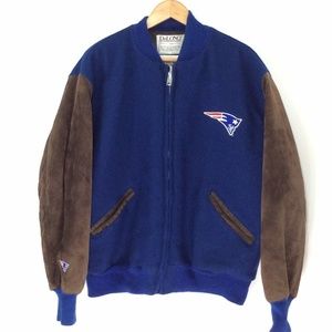 Vintage DeLong NFL Mens New England Patriots Jacket